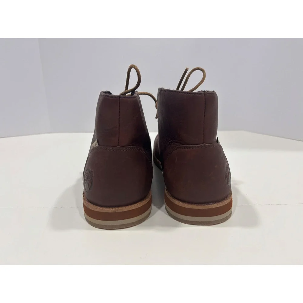 Hari Mari Nokona Leather Chukka Boots Mens 9 Canyon Brown HM-NK-BRN
